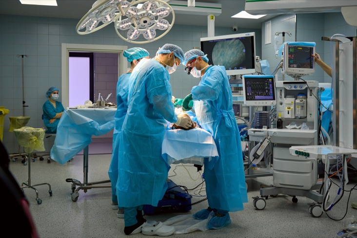 Bloc opératoire en milieu hospitalier